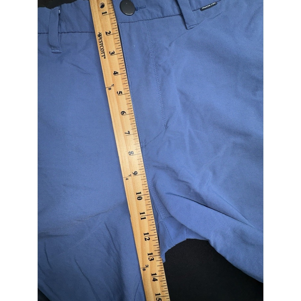 Hurley x Nike Dri-Fit Hybrid Walkshorts Chino Shorts Mens 32 Blue Flat Front - Picture 11 of 14